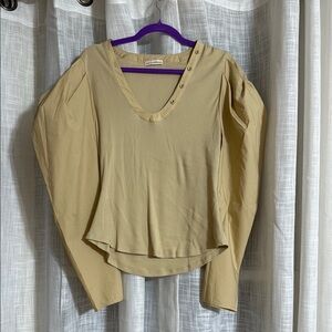 Ulla Johnson Cream Puff Sleeve Blouse